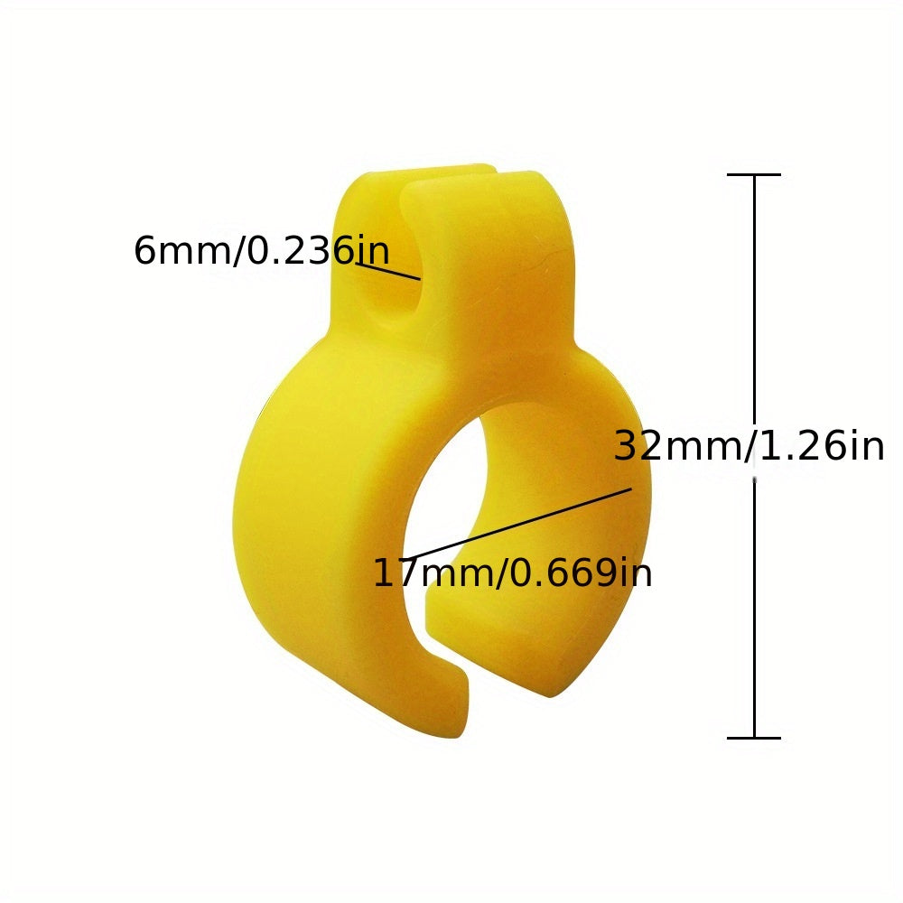 Unisex Silicone Finger Protector Ring for Cigarette Holding Smoking Accessory