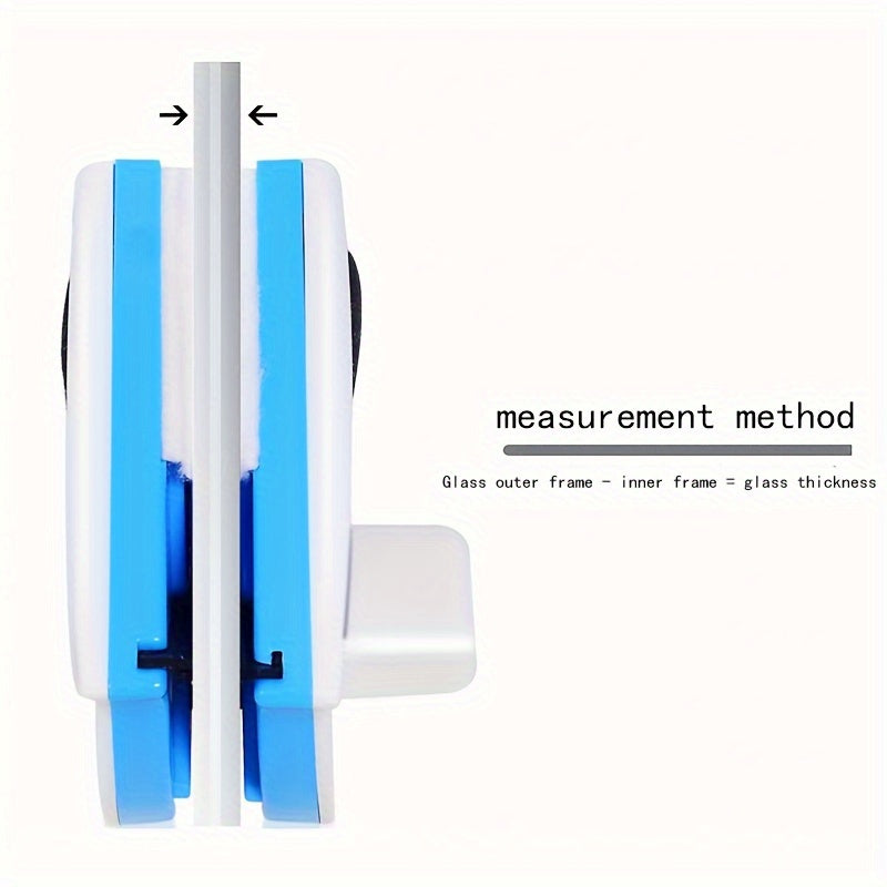 Magnitli shisha tozalagich yuqori qavatli derazalar uchun, qayta ishlatiladigan, bardoshli plastmassa