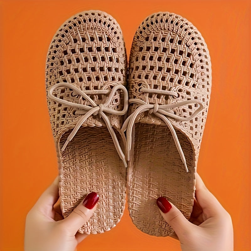 Women's Summer Slide Sandals - Lightweight, Non-Slip, Comfortable Beach Shoes