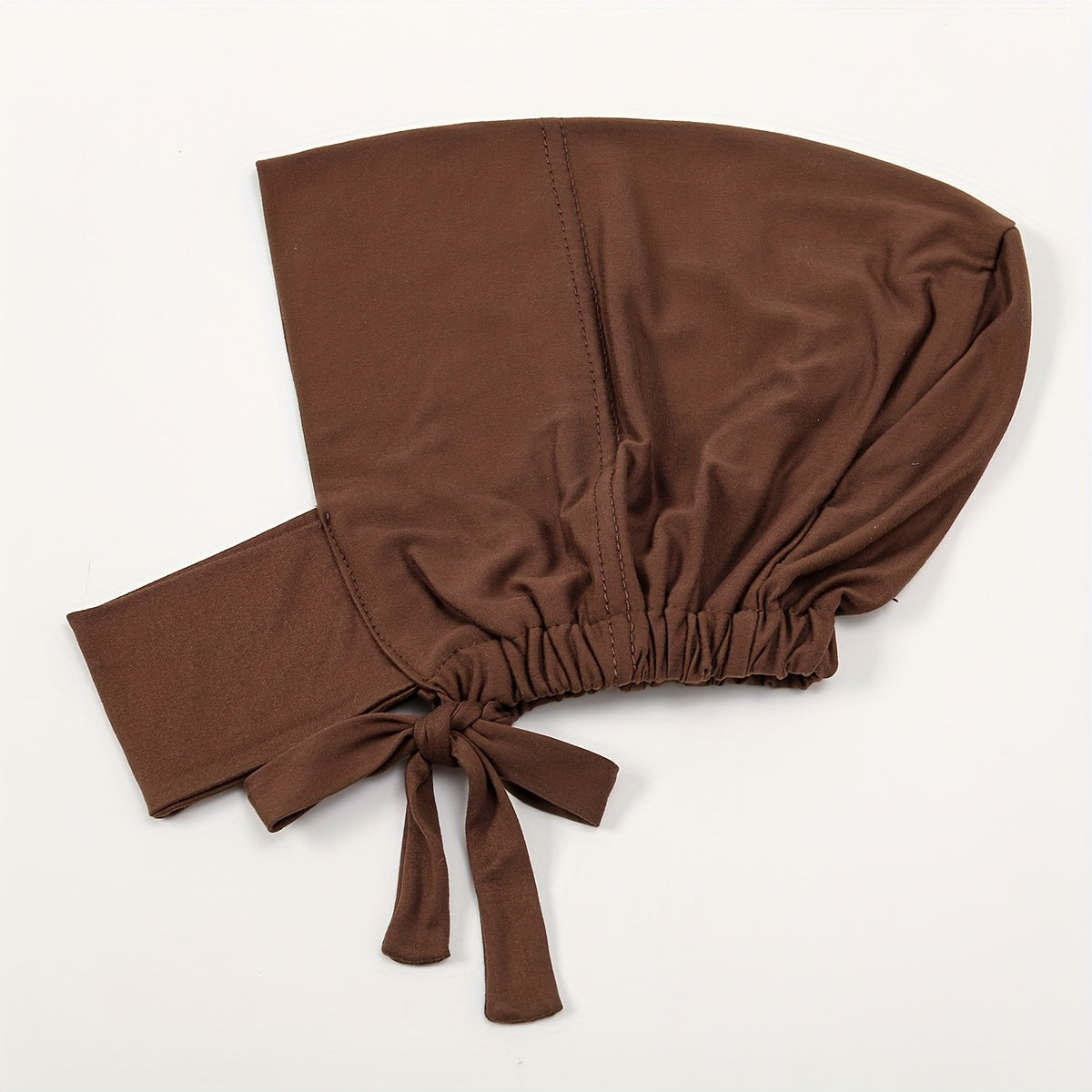 Women's Adjustable Instant Hijab Scarf Solid Color Polyester with Undercap for Eid and Casual Wear