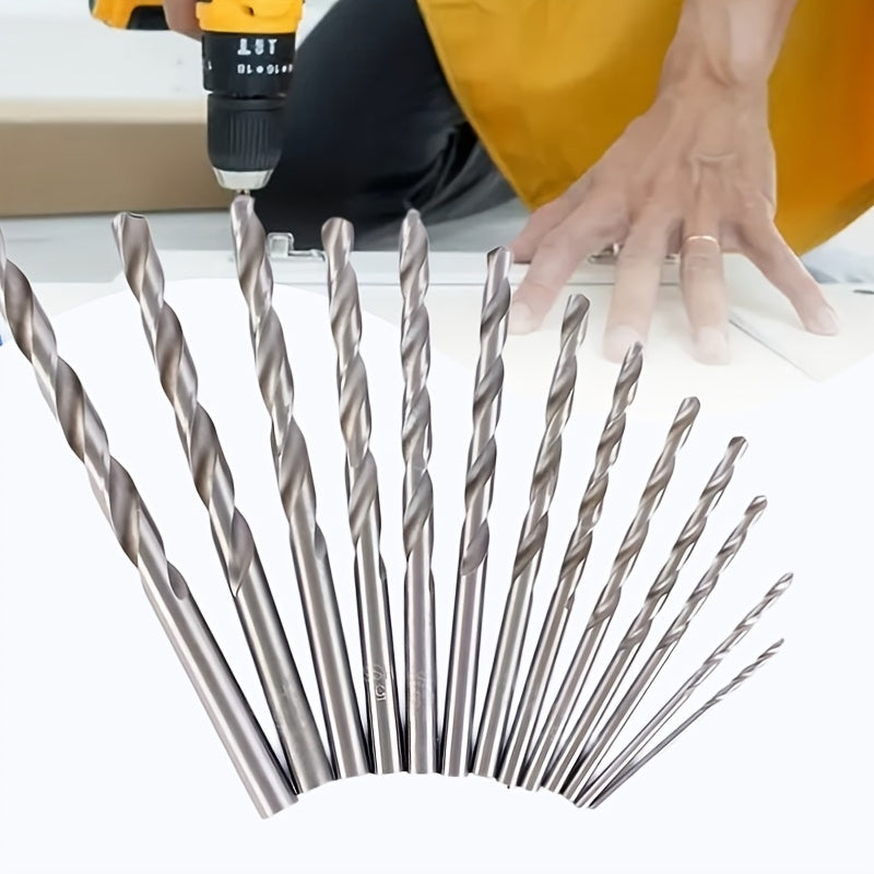 HSS Cobalt Drill Bit Set 1.5mm-6.5mm for Hard Metals High-Speed Steel