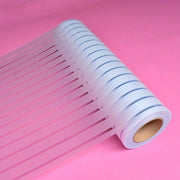 Striped Glass Window Stickers for Bathroom Privacy Electrostatic Film