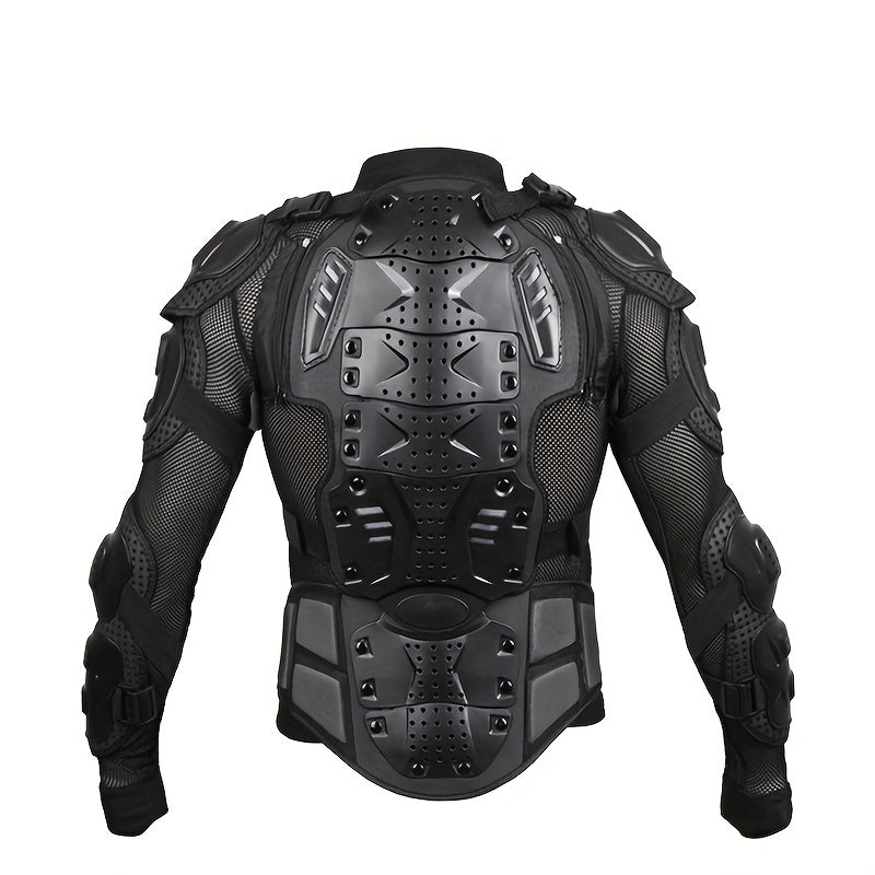 Motorcycle Body Armor for Men and Women Chest Shoulder Elbow Back Protection S-3XL