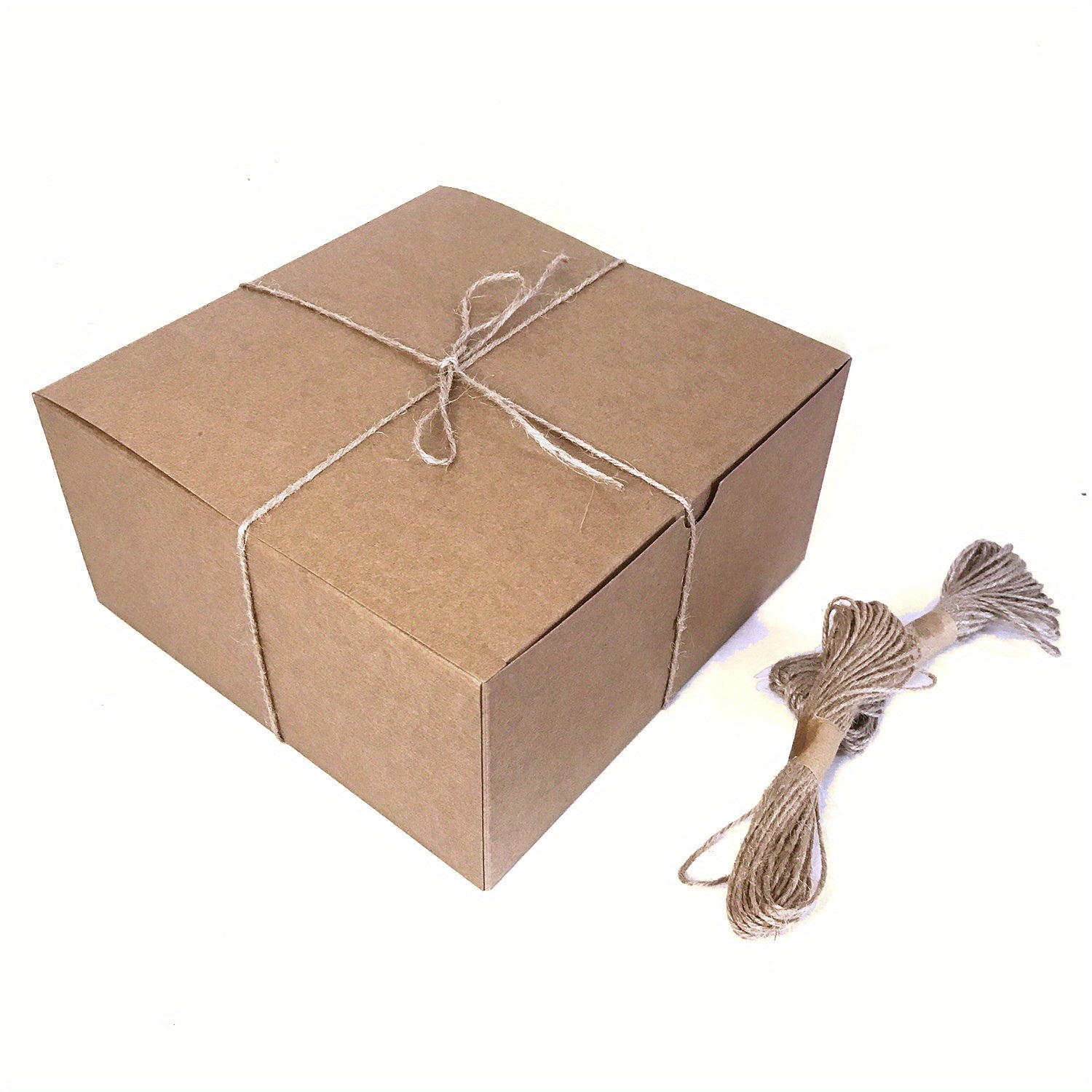 Set of 15 Paper Cardboard Gift Boxes 20.32cm with Lids for Christmas Bridesmaid Gifts