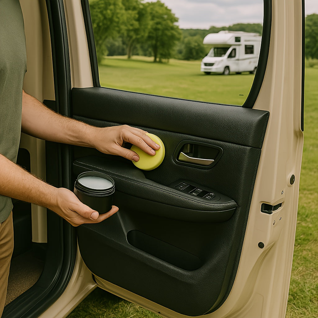 Universal RV Interior Restoration Wax for Car Dashboard and Surfaces