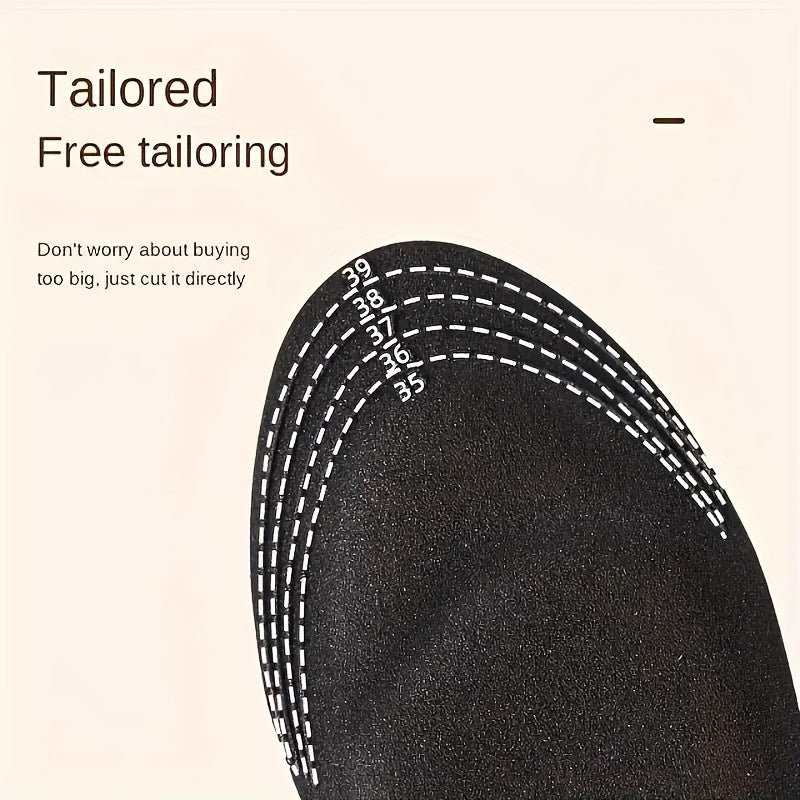 Yurish, yugurish va piyoda yurish uchun 3 juftlik Memory Foam 5D Sponge ichki oyoq kiyimlari Erkaklar va Ayollar uchun