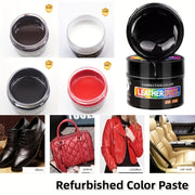 Crema de reparación de color de cuero 30g - Tinte restaurador para cuero para arañazos desvanecidos