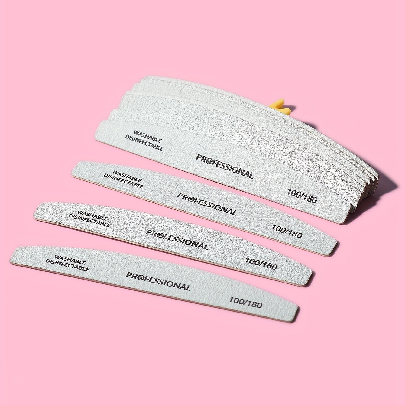 Professional Nail File Buffer Set for Home and Salon Manicures Unscented