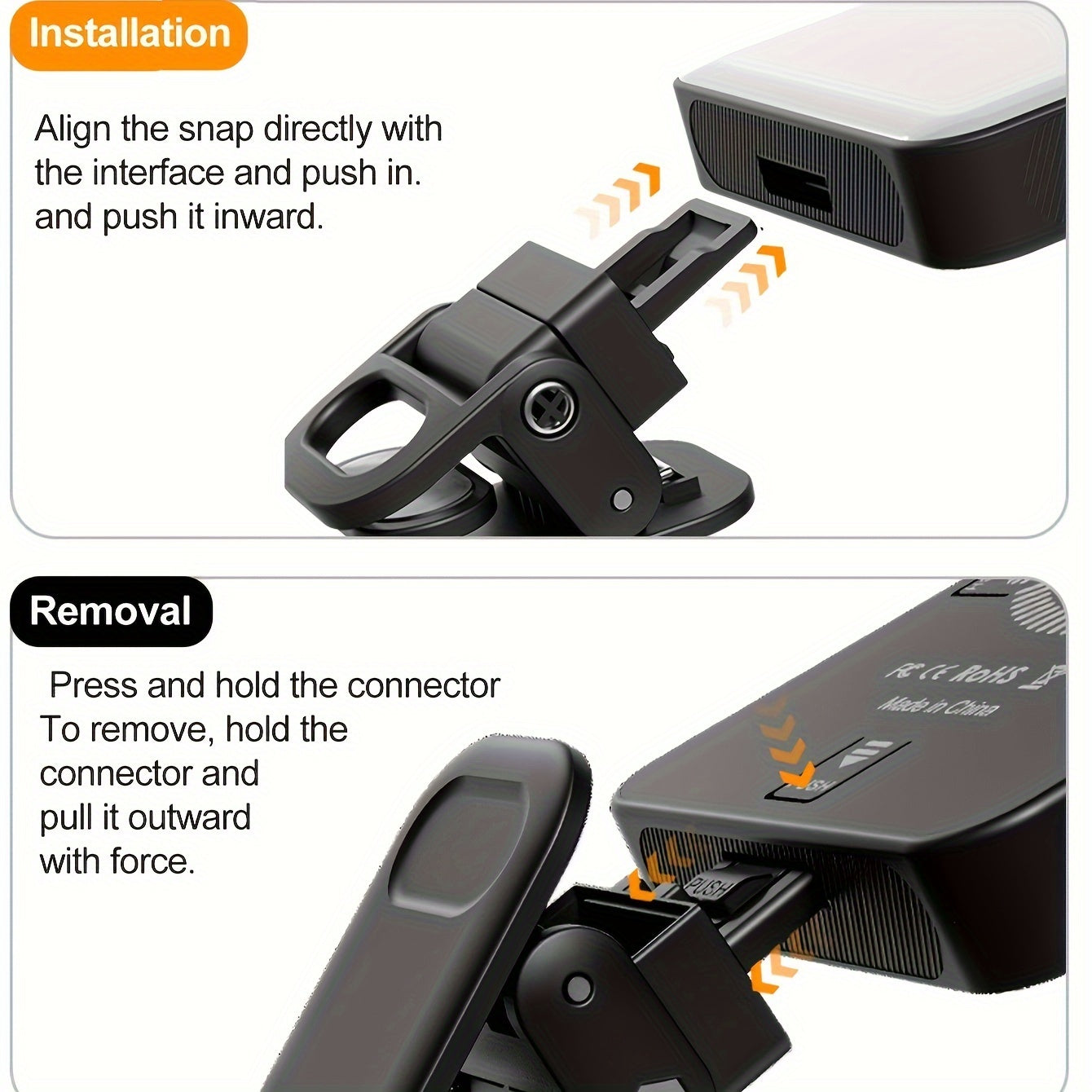 Rechargeable LED Ring Light with Magnetic Attachment and 3 Light Modes for Smartphone Photography and Video Conferencing