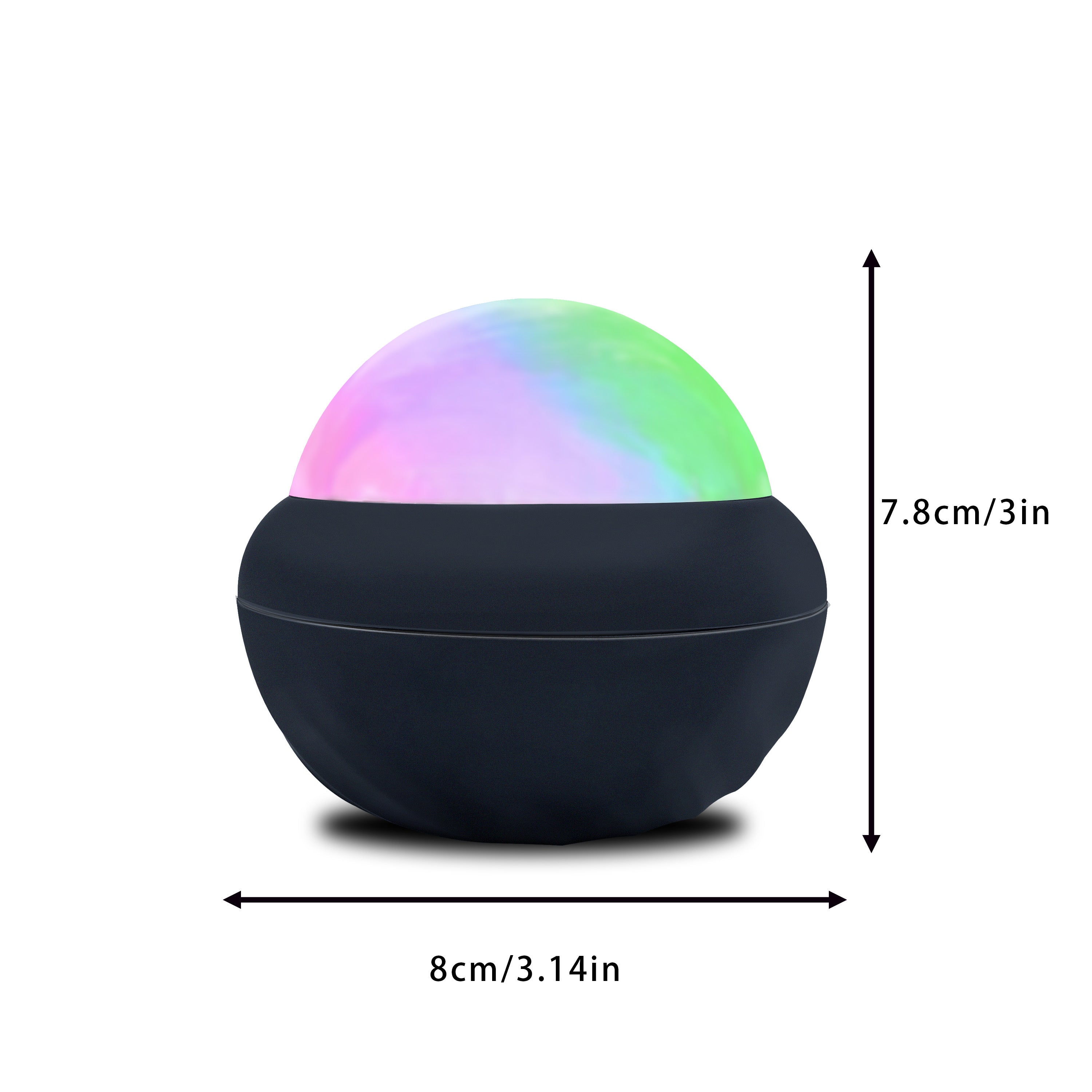 Night Light Projector with 14 Color-Changing LEDs Remote Control for Bedroom Gaming Room Home Theater