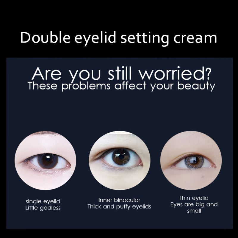 Hypoallergenic Double Eyelid Cream Waterproof Invisible Glue Adhesive Pen for Eye Enhancement