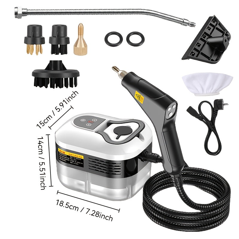 1200ml Steam Cleaner with 1500W High-Temperature Steam Pressure for Kitchen and Bathroom Cleaning