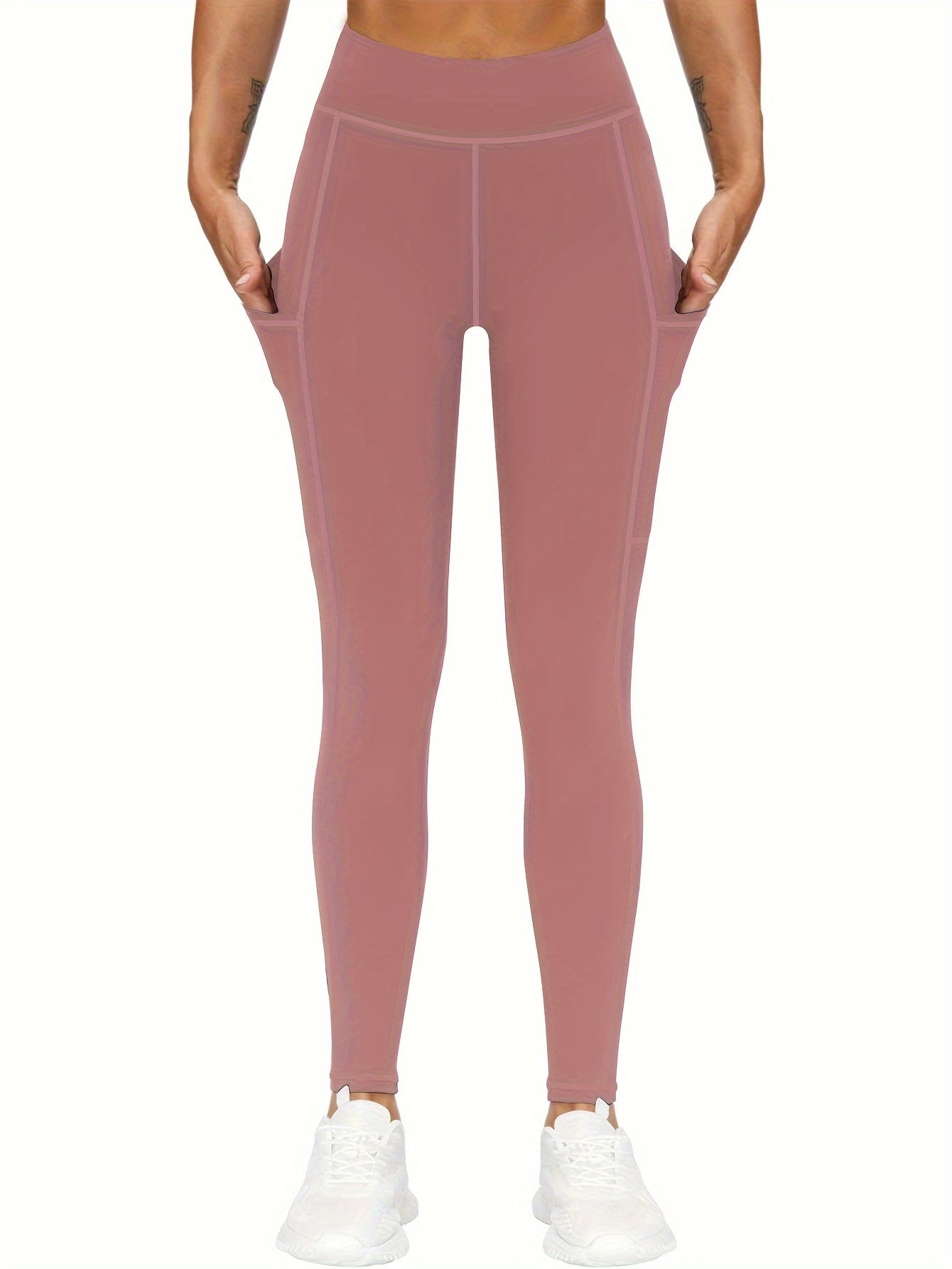 Ayollar uchun sport yoga shimlari yuqori belli kompressiya taytki tez quriydigan