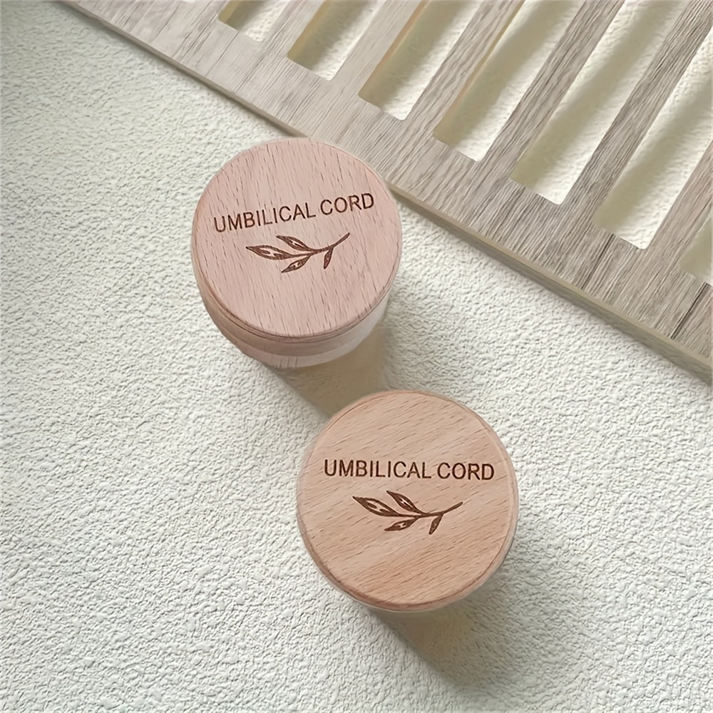 Wooden Keepsake Box for Newborn Baby Memory Storage Portable Gift