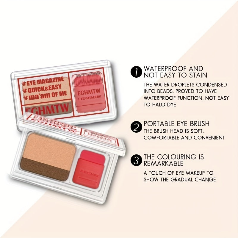 Женская палетка теней для век с жемчужным эффектом, водостойкая, блестящий инструмент для макияжа