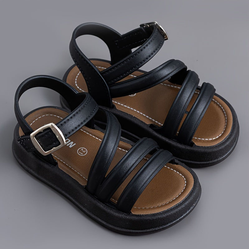 Girls' Open-Toe Sandals Breathable PVC Casual All-Season