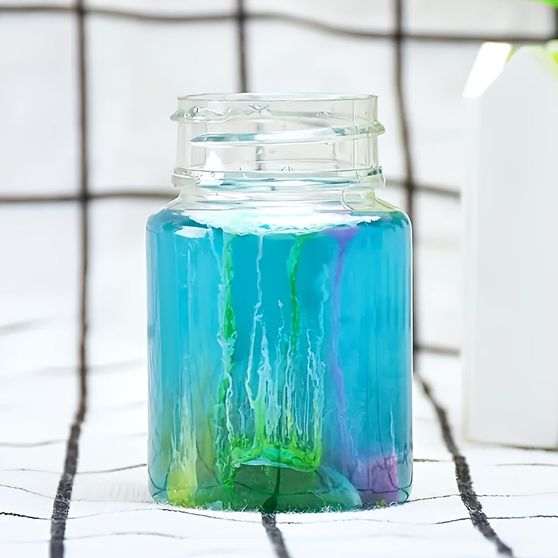 1 to'plam Sehrli Suvda Qolish Bog'i To'plami - DIY Suv Tosh Tajriba To'plami, Quvvat Kerak Emas, Bayram Bezaklari va Sovg'alar Uchun Mukammal, Plastikdan Yasalgan