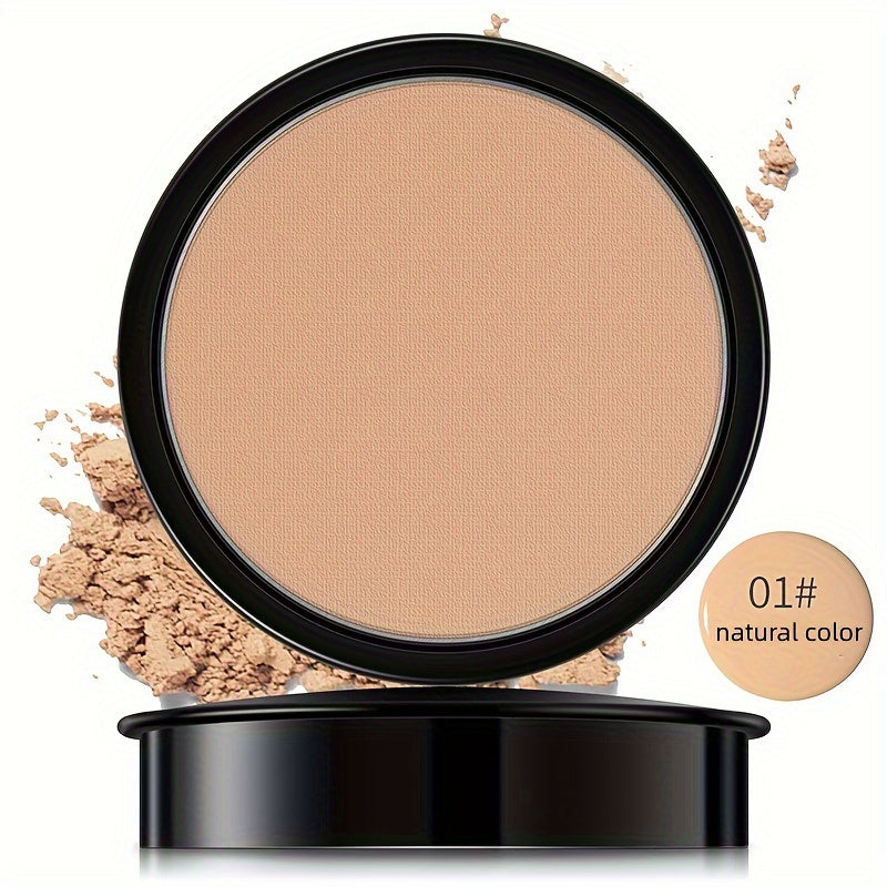 Women's Hydrating Setting Powder Compact Oil-Control Matte Finish Portable