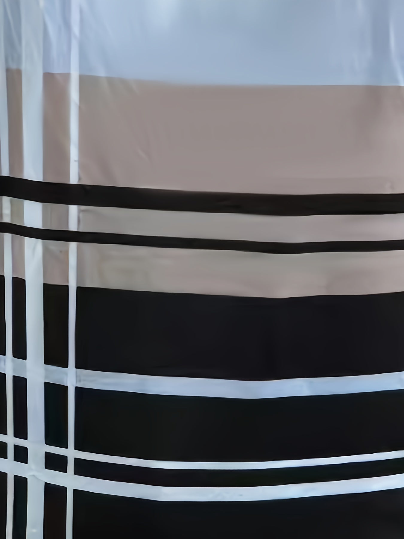 Plus Size Geometric Print Sports Outfit Cropped Top High-Waisted Shorts