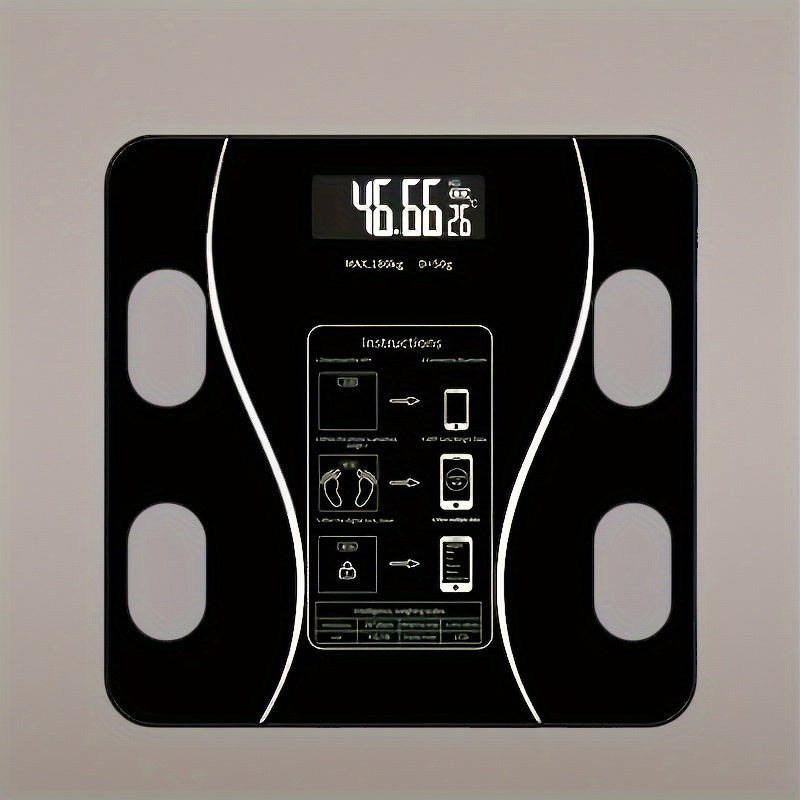 1/11pcs Smart Body Scale Wireless Function Battery Powered Suitable for Home Office Holiday Gifts