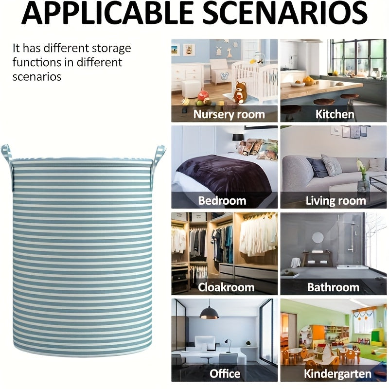 Space-Saving Laundry Hamper for Clothes and Toy Storage Odor-Free Collapsible