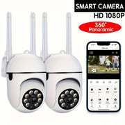 Wireless Security Camera 2MP 1080P WiFi PTZ Night Vision Motion Detection