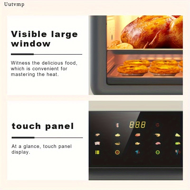 Valentine's Day Easter Yevropa standarti katta hajmli havo fritüri, 3 pishirish rejimi bilan mazali natijalar uchun.