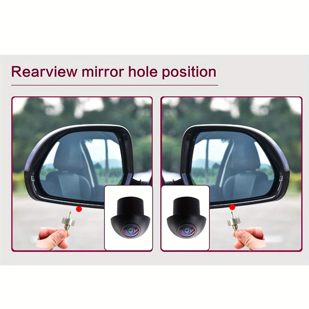 360° Surround Bird View Car Camera System with 1080P Night Vision and Wide Angle for Android Vehicles