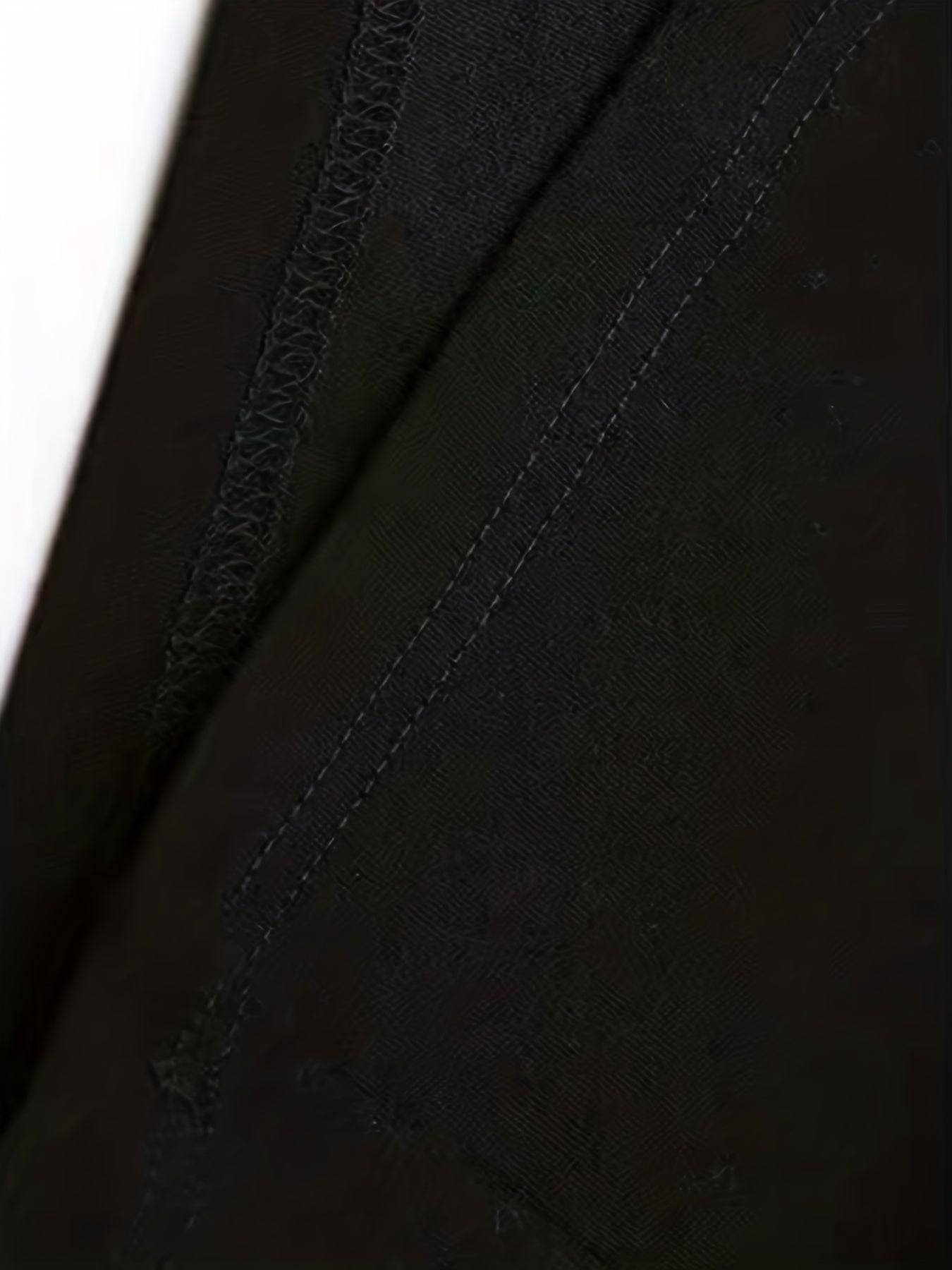 Men's Short Sleeve T-Shirt Crew Neck Geometric Black Line Polyester Casual Summer