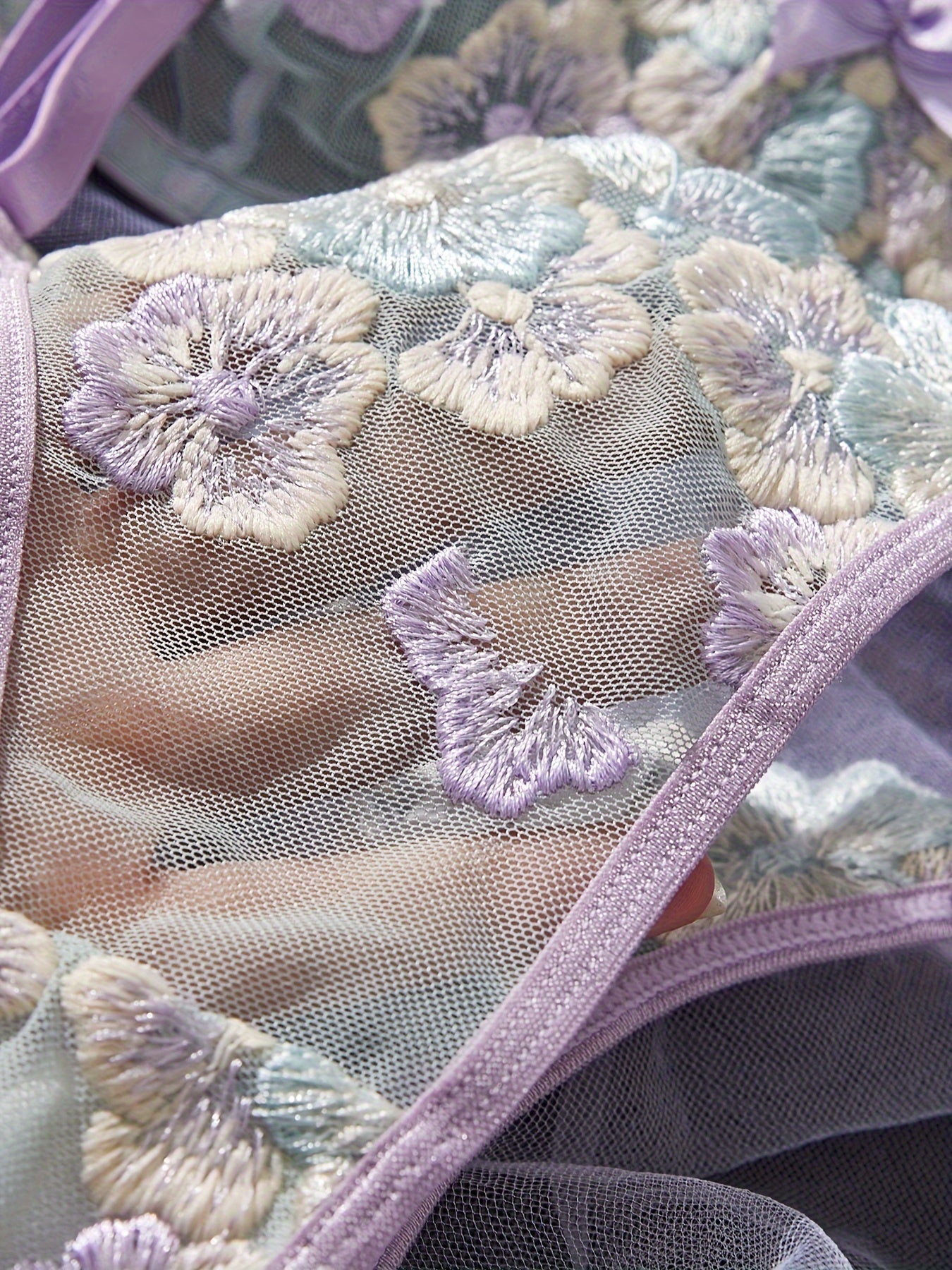 Women's Lingerie Set Sexy Underwear for Women with Lace and Satin Details