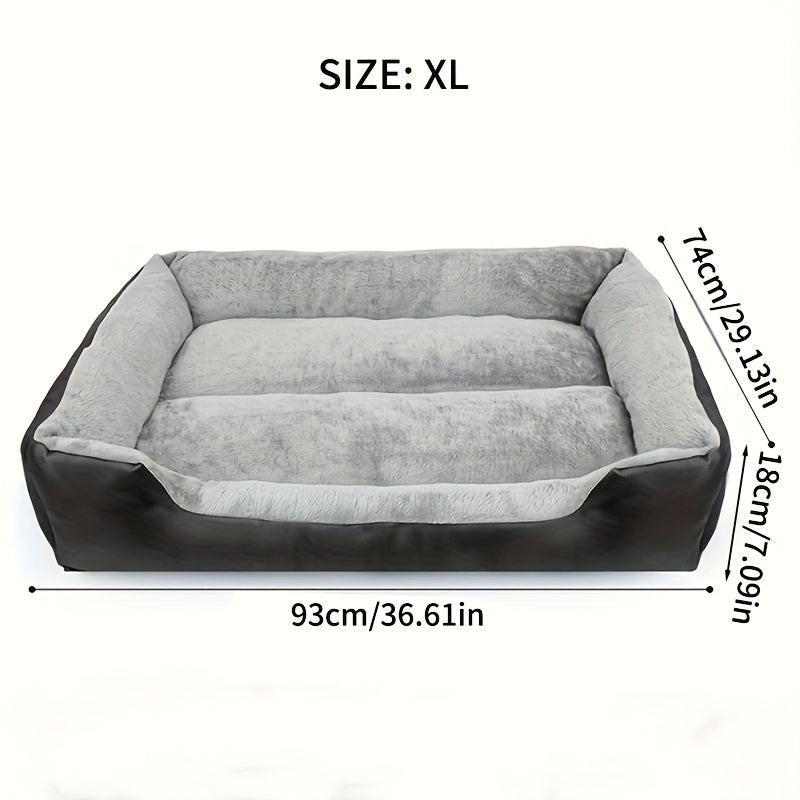 Dog Nest Bed for Small and Large Dogs Oxford Cloth All-Season Cozy Pet Mat