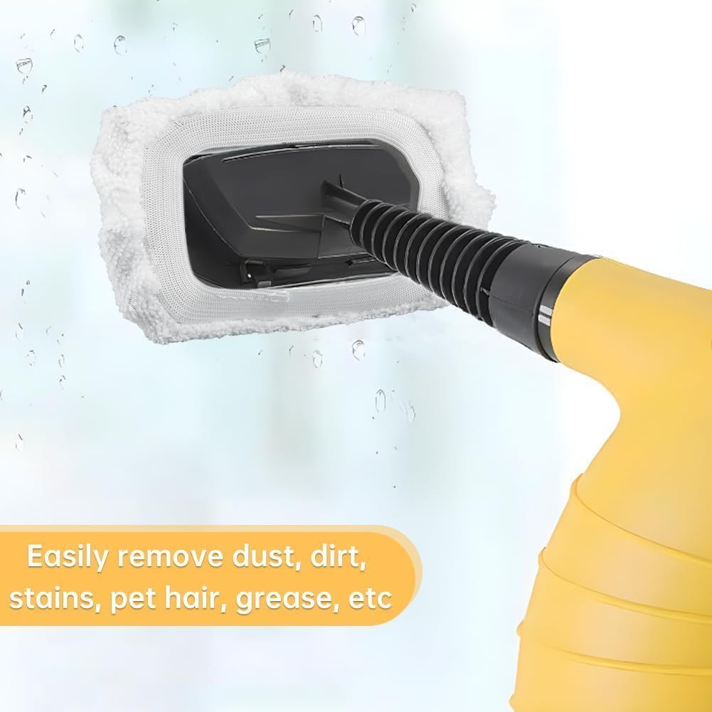 10-Pack Reusable Microfiber Steam Mop Pads for Handheld Steam Cleaners