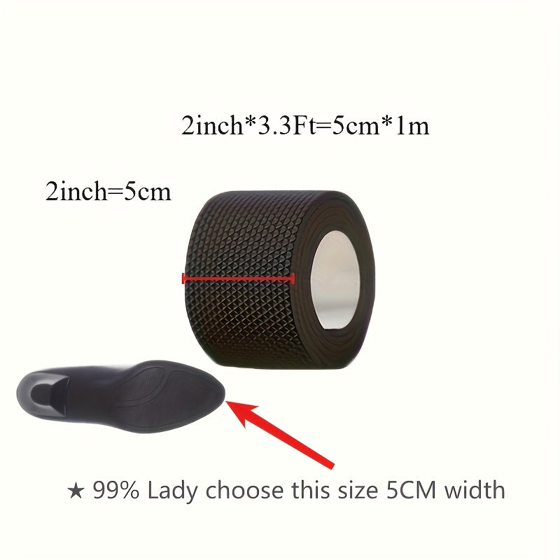 Self-Adhesive Shoe Repair Tape Non-Slip Sole Protector for Heels Sneakers Sandals