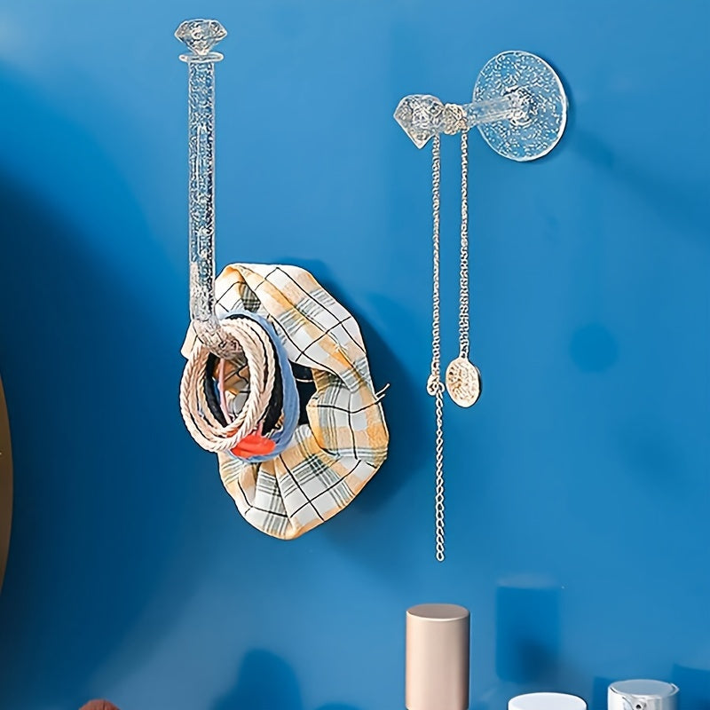 Organizador de joyas de pared con ganchos para pulseras horquillas y diademas