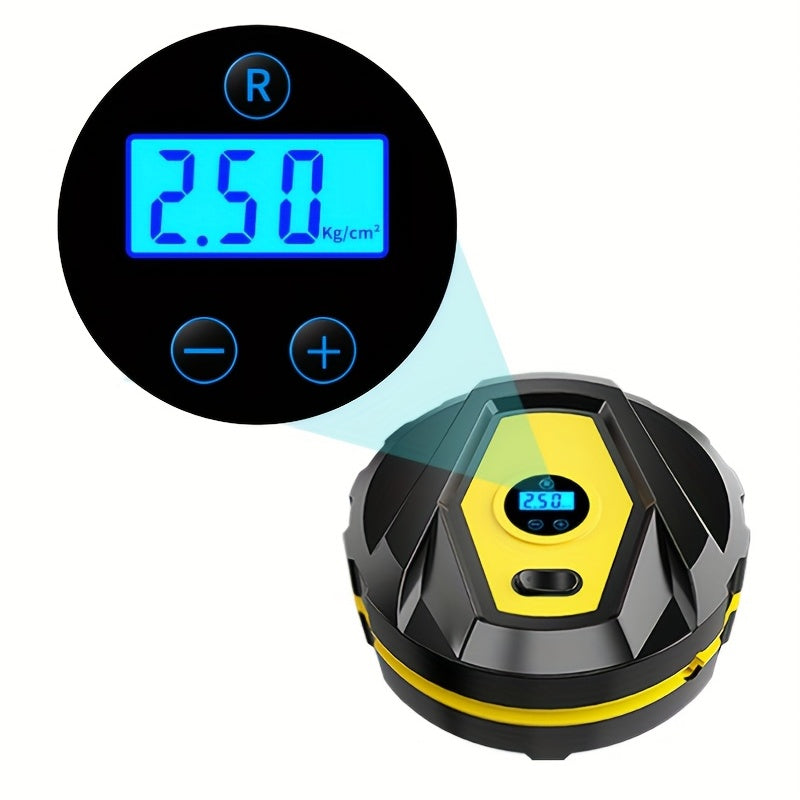 Car Tire Inflator Pump 12V Portable Air Compressor for Cars and Sedans