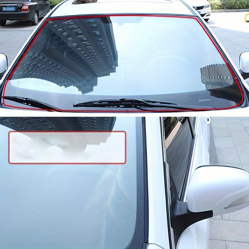 Car Sealing Strip Durable Rubber Black Auto Trunk Door Edge Trim