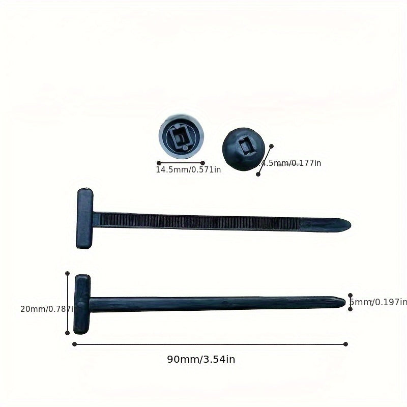 Universal Security Buckle for Motorcycle and Car Bumper, Durable Steel