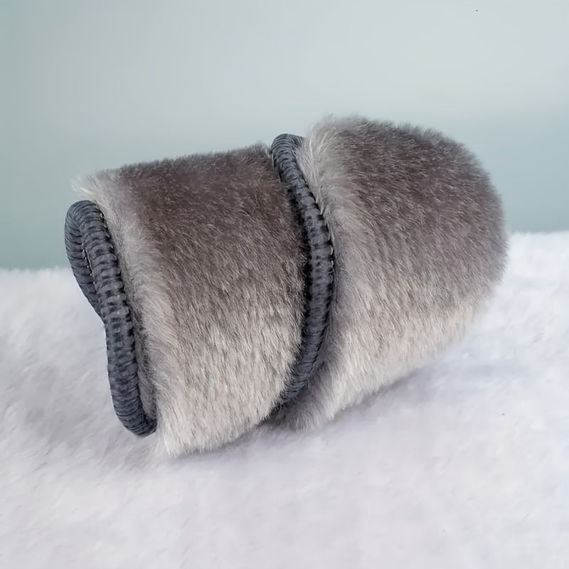 Unisex Thermal Felt Plush Insoles Warm Winter Shoe Pads Breathable