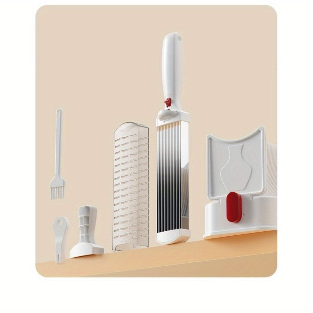 Ручной набор мясорезки для нарезки говядины, лосося, ягнятины, овощей, подходящий для приготовления барбекю, горячих блюд