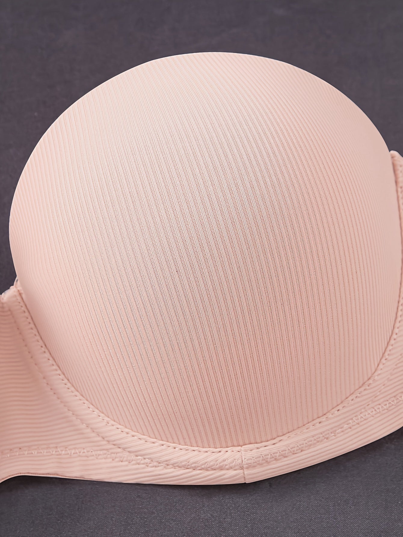 Women’s Black Lace Strapless Push-Up Underwire Bra