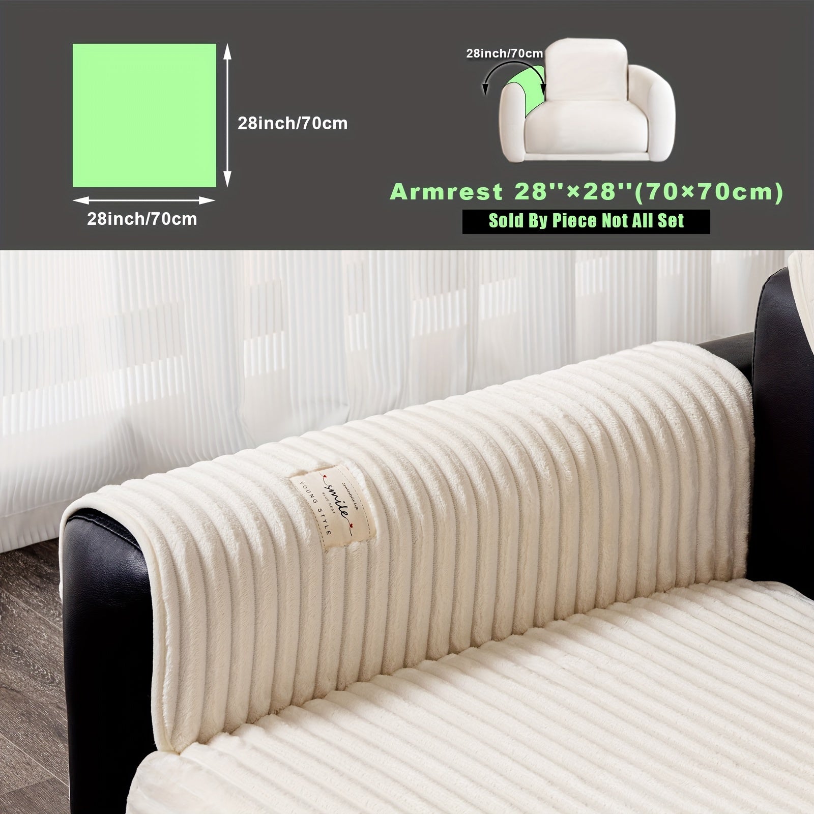 Плюшевый чехол на диван из бархата, противоскользящий, для домашних животных, моющийся в машине, современный стиль, все размеры