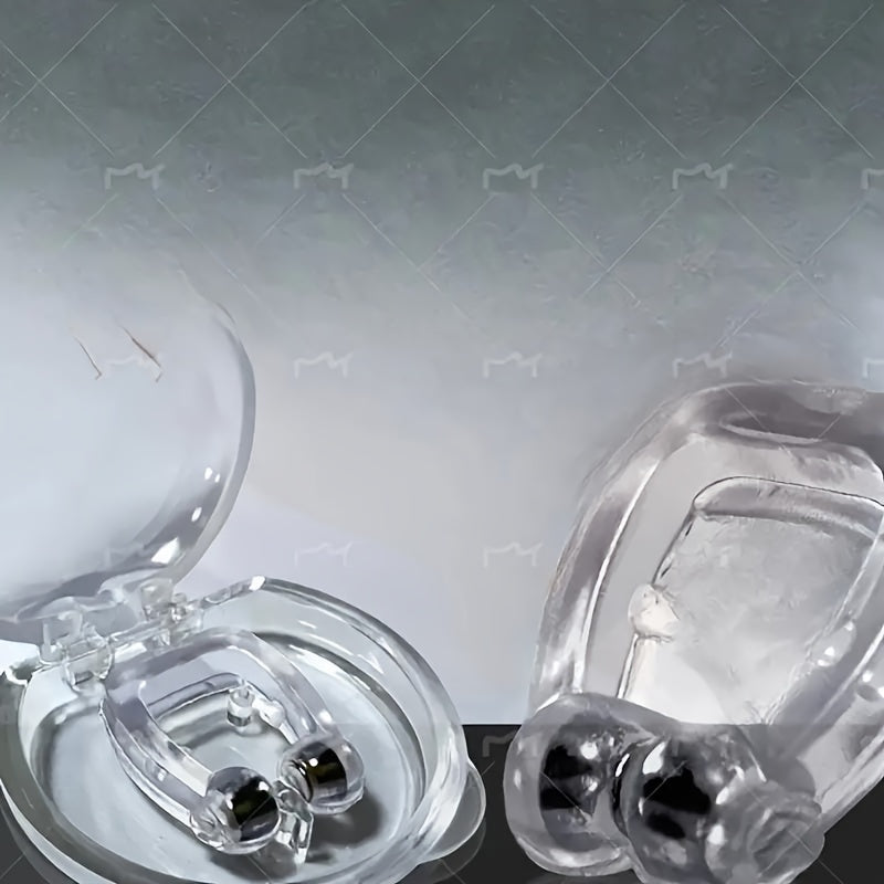 Set of 6 Magnetic Nasal Snoring Clips for Sleep Improvement