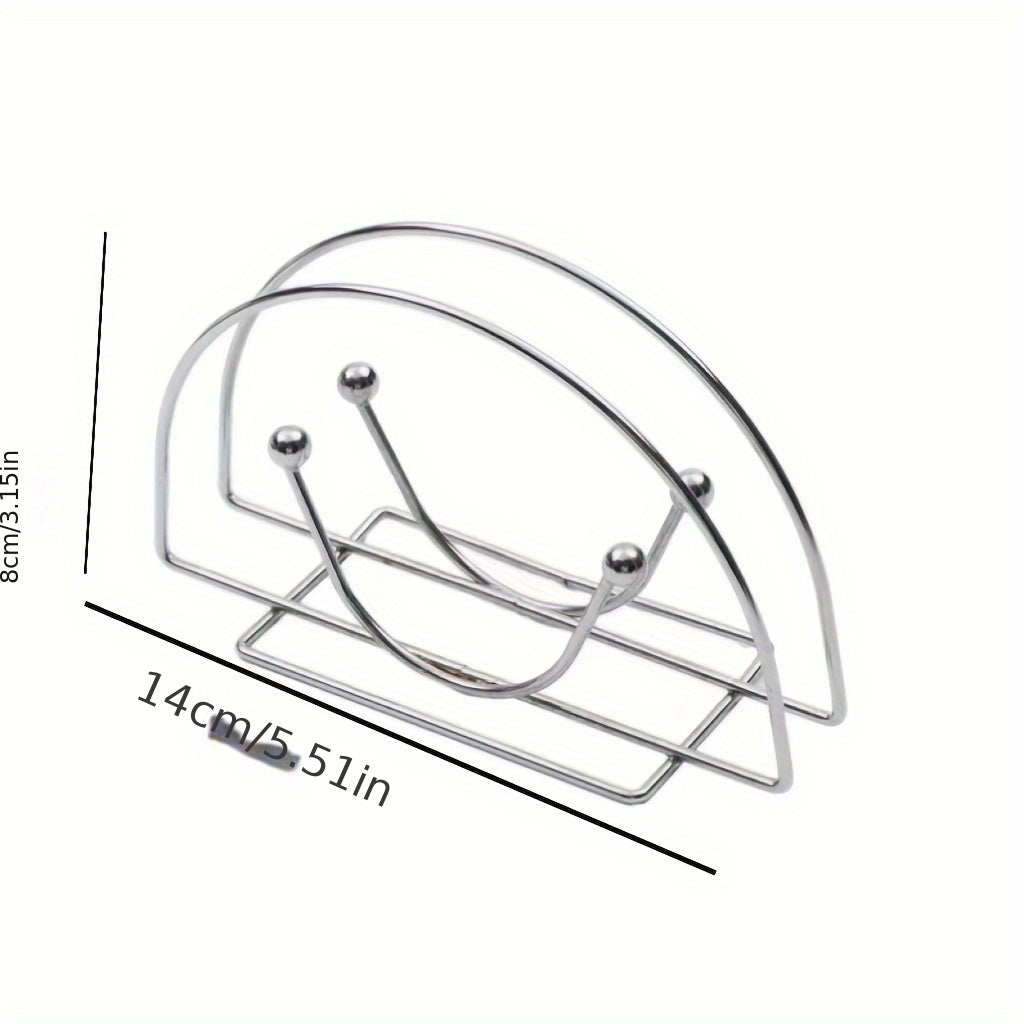 Cast Iron Napkin Holder for Dining and Kitchen Decor