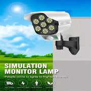 Outdoor Solar Wall Light with Fake Camera and Motion Sensor Security Light