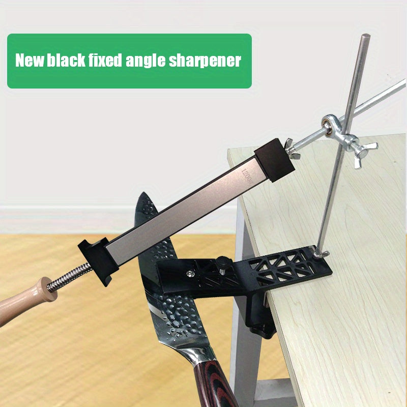 Afilador de ángulo fijo para cuchillos y tijeras Dispositivo de afilado manual Construcción metálica