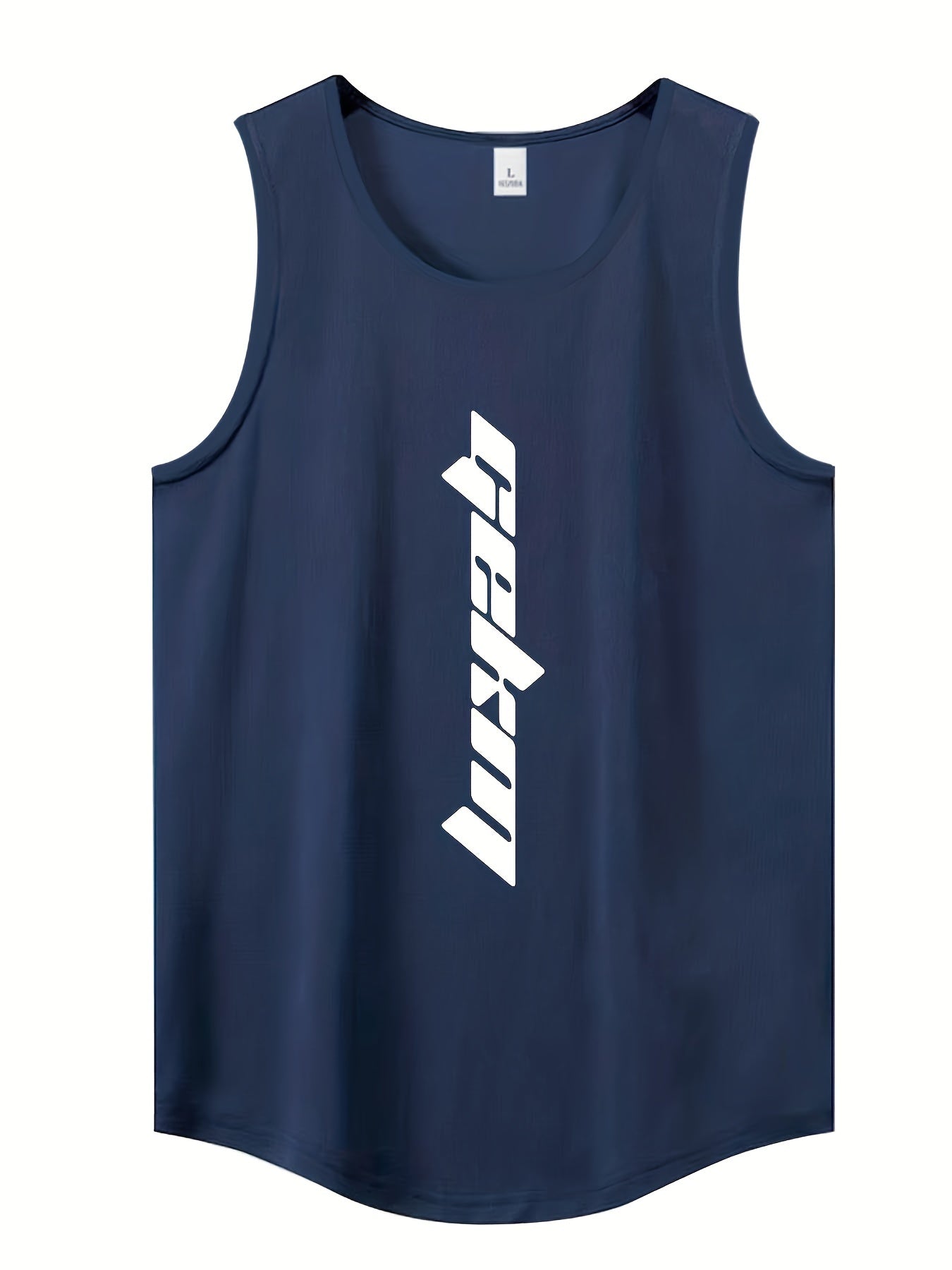 Erkaklar yozgi moda 3-dona sport kiyimlari to'plami, tasodifiy, basketbol va fitnes kiyimlari uchun tank top va tortish ipli shortlarni o'z ichiga oladi.