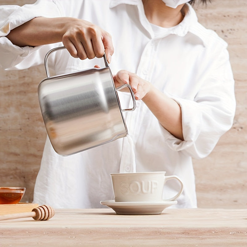 Stainless Steel Oil Filter Pot with Frying Basket and Strainer for Kitchen