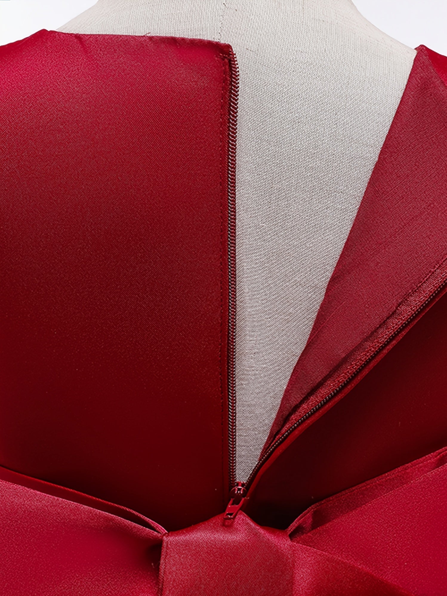 Girls Mesh Flower Embroidered Princess Dress with Fly Sleeve for Party