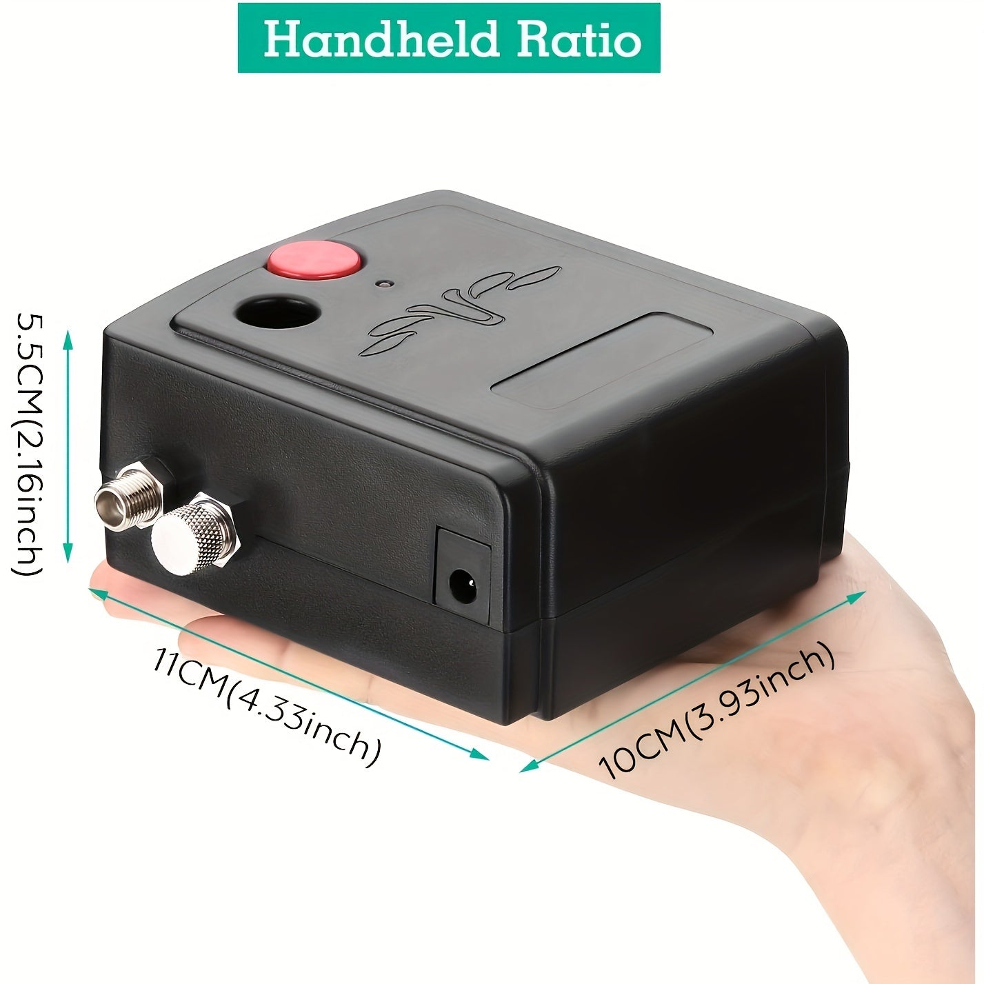 Портативный мини-комплект аэрографа с компрессором, двухдействительными краскораспылителями и европейской стандартной вилкой для хобби, рукоделия, декорирования тортов и татуировок. Пластиковый материал, нет.