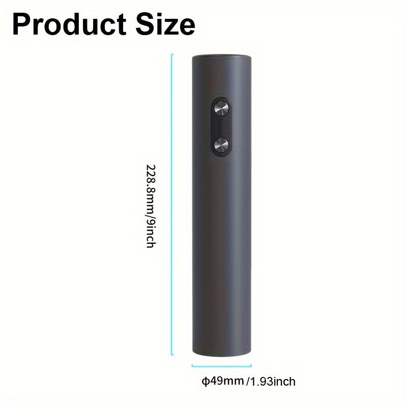 Черная электрическая винная пробка-открывалка автоматическая для домашнего бара и вечеринок